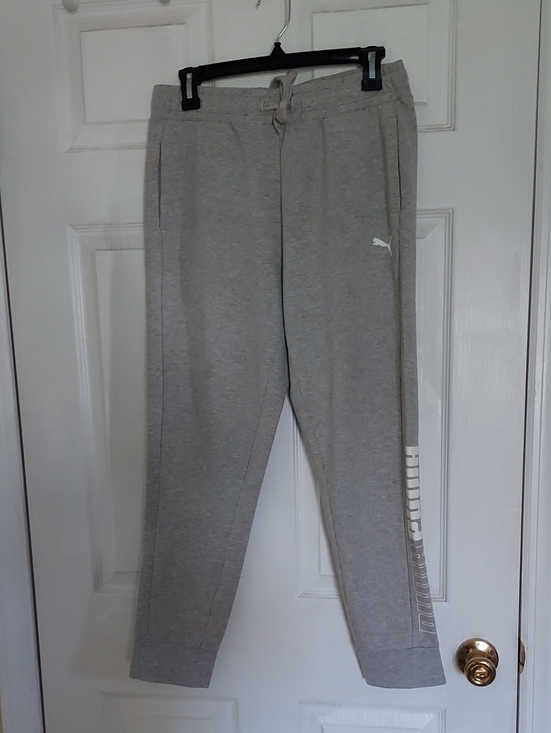 Puma Pants - Puma Womens Sweats Grey Sz S
